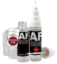 Lackstift für Mitsubishi P26 Red Metallic Klarlack schnelltrocknend Tupflack Aut