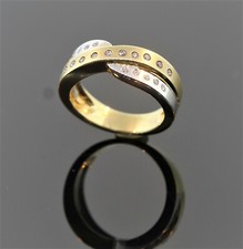 MASSIVER BRILLANTRING 0,30ct