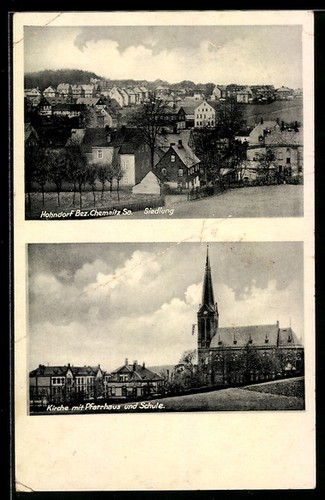 Hohndorf bez chemnitz - ak,