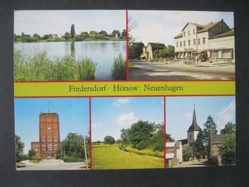 Fredersdorf hönow neuenhagen - fredersdorf,