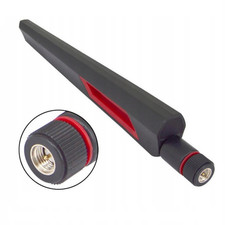 WLAN-ANTENNE 12dBi RP-SMA Stecker Netzwerk WiFi– Dualband 2,4GHz und 5G / 5,8GHz