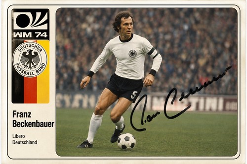 Franz beckenbauer autogramm - ,