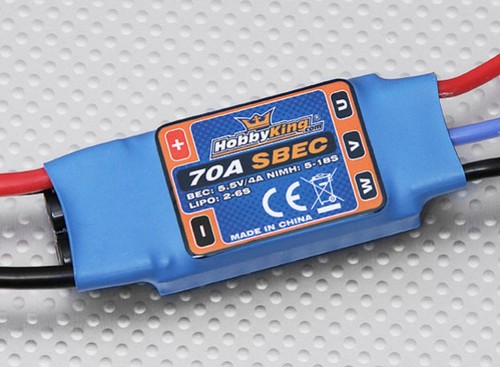 Hobbyking 70a speed brushless - speed,