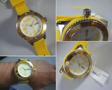 Jet Set XXL Uhr #5545gb GELB; wasserdicht. Schraubkrone, große Herrenuhr