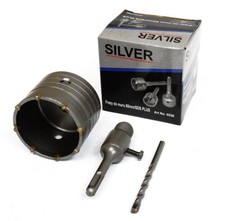 Lochsäge Bohrkrone 80mm SDS-PLUS Dosenbohrer für Beton Ziegel Naturstein etc.