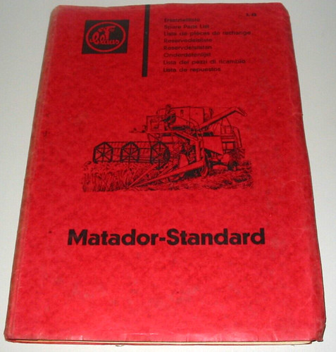 Ersatzteilliste mähdrescher - ersatzteilliste,