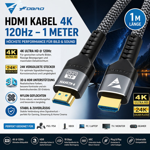 Hdmi kabel 120hz 8k - hdmi,