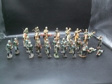 Konvolut Elastolin, Lineol und andere Soldaten aus 7,50 cm Serie