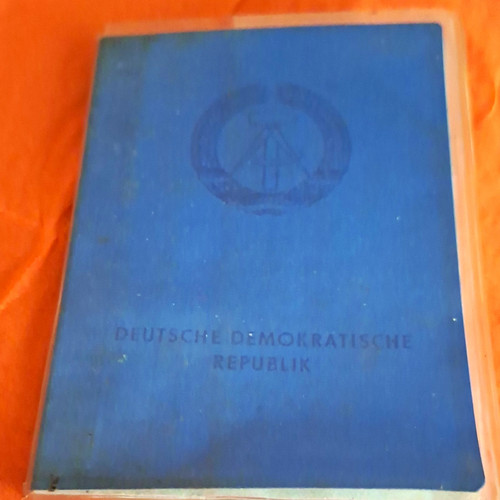 Ddr personalausweis 1984 - ddr,