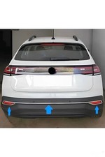 Chrom Heckdiffusor Blenden Kit