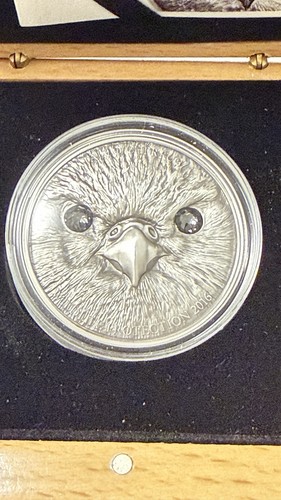 Saker falcon 2016 - oz, silber