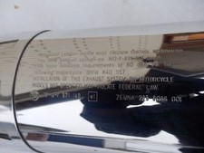 K 1200 S R K40 K43 Auspuff Schalldämpfer exhaust muffler K1200S K1200R i9999