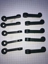 Vorreiber Fenstervorreiber Fensterriegel 50 Stück Schwarz