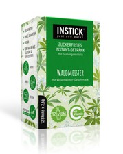 INSTICK Getränkepulver Waldmeister 12-er Packung (für 12 x 0,5 L)