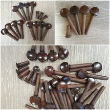 Violinwirbel Palisander fertig