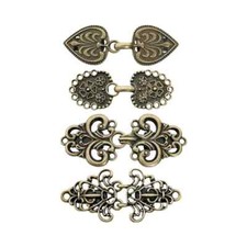 Vintage Pullover Schal Clips, in Retro Swir Keltisch Antike, Broschen-Verschluss