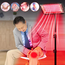 Infrarotlampe 660NM 850NM Rotlichtlampe Infrarotlicht Therapie Lampe Gesicht