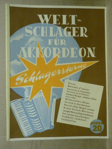 Musiknoten welt schlager - ", welt-schlager