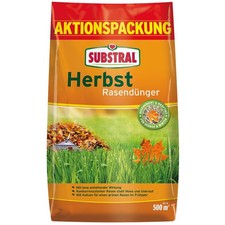 Substral Herbst Rasendünger 12,5kg für max. 500qm - 87710 Herbstdünger