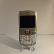 Nokia C3-00 Gold Weiss Handy Retro Vintage 