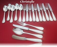 Christofle Modell PERLES Vorspeisenbesteck 6 Personen, 19 Teile versilbert
