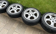 Porsche 993 996 928 Felgen 7+9x 17 ET70 CUP 2 II Wheels Rim Set Spikes !