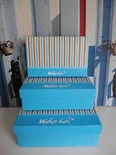 3er Set Geschenkbox Giftbox