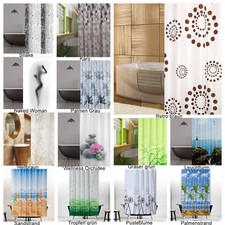 TEXTIL DUSCHVORHANG INKL