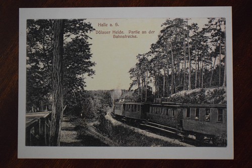 Halle saale dölauer - ak, saale,