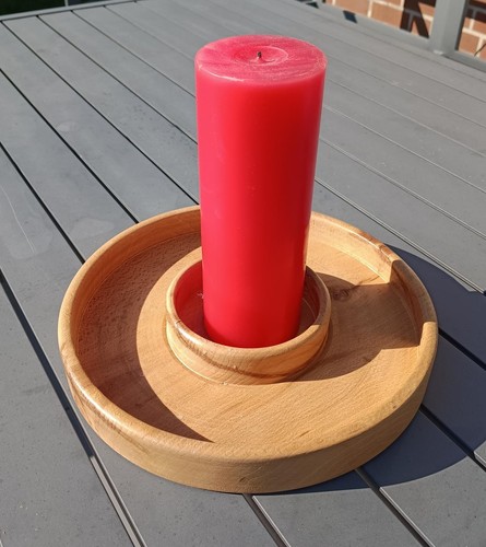 Kerzenhalter aus holz zum - kerzenhalter,