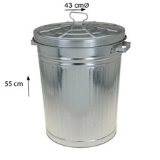 55L Oskartonne Aschetonne mit