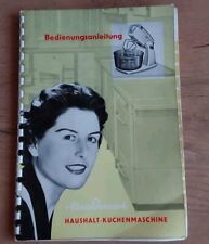 Alexanderwerk ~ Bedienungsanleitung Universal Küchenmotor G K M ~ TOP-Zustand