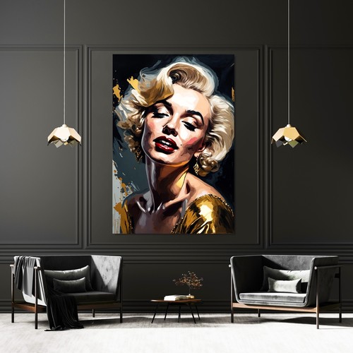 Wandbild marilyn monroe pop - monroe,