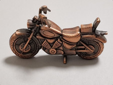 Dekoratives Kupferer Motorrad GAS-TISCHFEUERZEUG, Feuerzeug