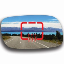 Blau Spiegelglas Rechts