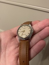 Junghans Chronometer Handaufzug Kleine Sekunde J82 Werk 1953 frisch überholt