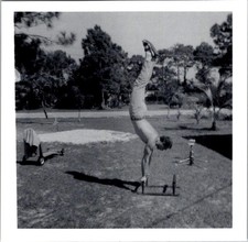 1950s Backyard Handstand on