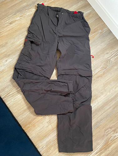 Quechua wanderhose unisex grau - wanderhose,