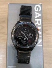 Garmin Approach S62 Golfuhr Schwarz Nylon Armband 