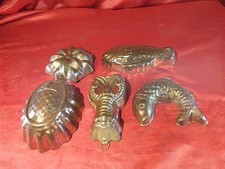 5 Alte Gugelhupf Form Backform