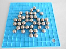 40 Kugeln D 14,3 mm,Stahlkugel,