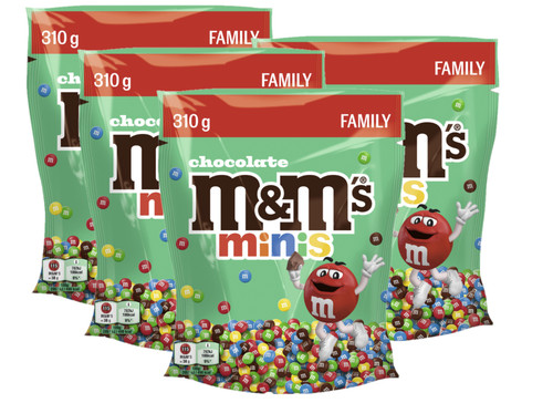 Minis chocolate 4x 310g - chocolate,