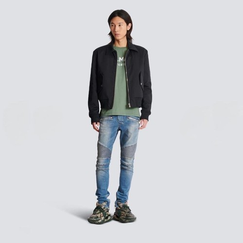 Men balmain jeans - jeans, navy