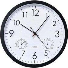 Quarzwanduhr rund 30cm