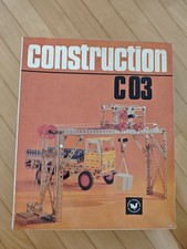 DDR Metallbaukasten "Construction" C 03 Hebekran