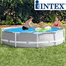 Intex Frame Pool 305 x 76 cm Prism Rondo Aufstellpool rund Kinderpool Intexpool