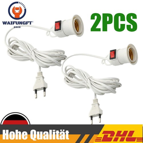 2pcs e27 lampenfassung mit - e27,