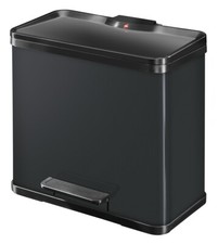 Hailo mülleimer schwarz - schwarz, Öko