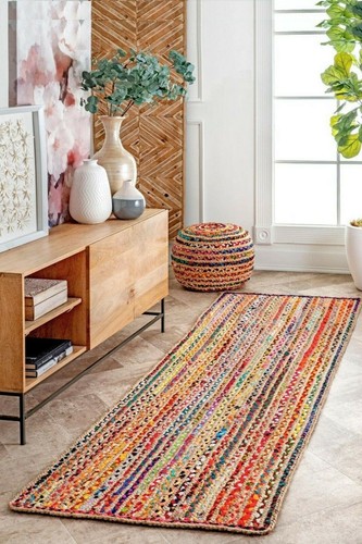 Teppich jute baumwolle - jute,