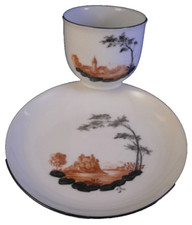 Nymphenburg Porcelain Orange